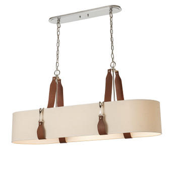 Saratoga Four Light Pendant in Polished Nickel (39|134070-SKT-STND-24-LK-SF4608)