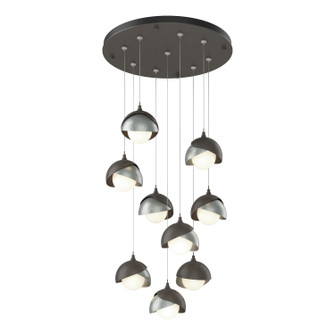 Brooklyn LED Pendant in Dark Smoke (39|131105-SKT-STND-07-82-GG0711)