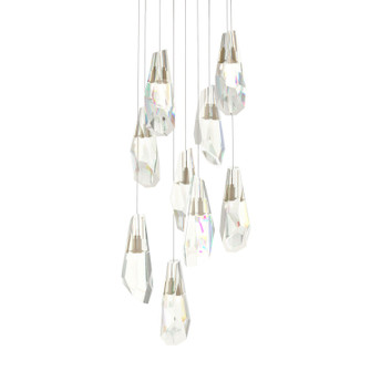 Luma Luma 9-Light Large Crystal Pendant in Soft Gold (39|131101-SKT-LONG-84-CR)