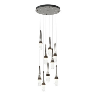 Link Link 9-Light Blown Glass Pendant in Oil Rubbed Bronze (39|131100-SKT-STND-14-YJ0434)