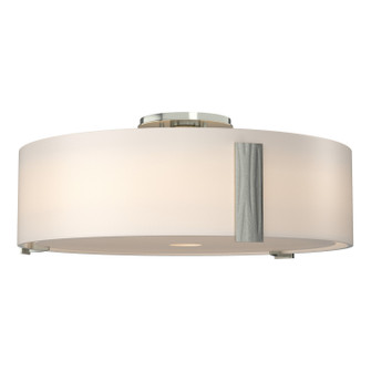 Impressions Three Light Semi-Flush Mount in Sterling (39|126751-SKT-85-GG0216)