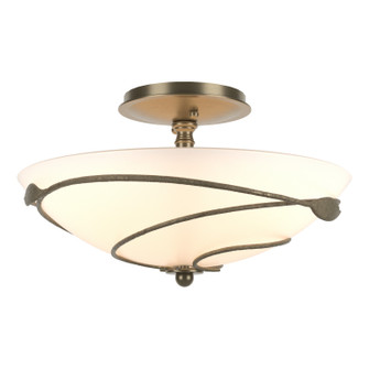 Leaf Forged Leaves Semi-Flush in Soft Gold (39|126712-SKT-84-GG0048)