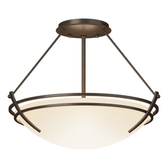 Tryne Two Light Semi-Flush Mount in Bronze (39|124422-SKT-05-GG0047)