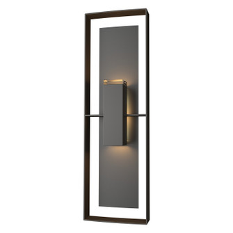 Shadow Box Two Light Outdoor Wall Sconce in Coastal Oil Rubbed Bronze (39|302607-SKT-14-80-ZM0546)