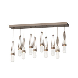 Link Link 10-Light Blown Glass Pendant in Bronze (39|131200-SKT-STND-05-YG0434)