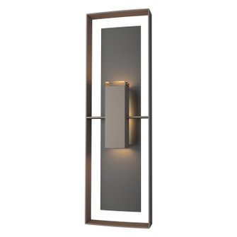 Shadow Box Shadow Box Tall Outdoor Sconce in Coastal Dark Smoke (39|302607-SKT-77-80-ZM0546)