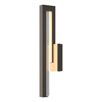Edge Edge Medium LED Outdoor Sconce in Coastal Dark Smoke (39|302560-LED-77-II0564)