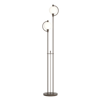 Pluto Two Light Floor Lamp in Bronze (39|242210-SKT-05-GG0436)