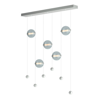 Abacus Abacus 5-Light LED Pendant in Vintage Platinum (39|139050-LED-STND-82-YL0668)