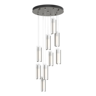 Exos Glass Exos Glass 9-Light Pendant in Dark Smoke (39|131104-SKT-STND-07-GG0065)