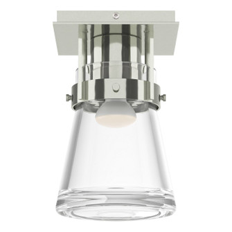 Erlenmeyer One Light Semi-Flush Mount in Sterling (39|128705-SKT-85-ZM0467)