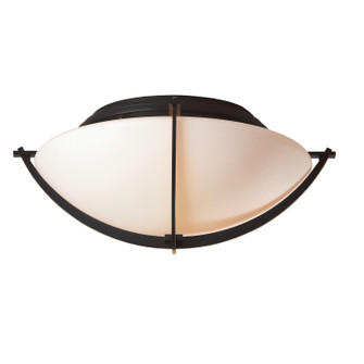 Compass Two Light Semi-Flush Mount in Bronze (39|124550-SKT-05-GG0098)