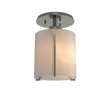 Exos Glass One Light Semi-Flush Mount in Sterling (39|123775-SKT-85-GG0140)