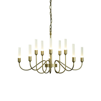 Lisse Ten Light Chandelier in Soft Gold (39|106030-SKT-84)