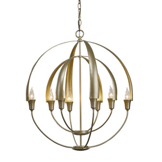 Cirque Eight Light Chandelier in Natural Iron (39|104205-SKT-20)