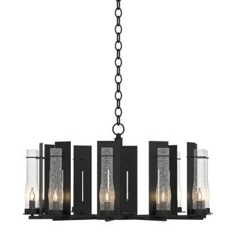 New Town Ten Light Chandelier in Black (39|103290-SKT-10-II0184)