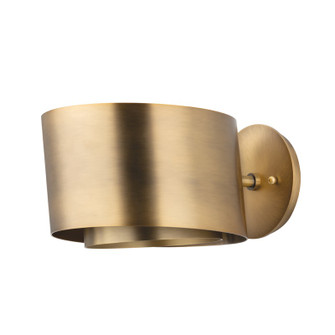 Roux One Light Wall Sconce in Patina Brass (67|B4406-PBR)