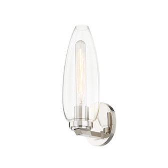 Fresno One Light Wall Sconce in Polished Nickel (67|B4313-PN)