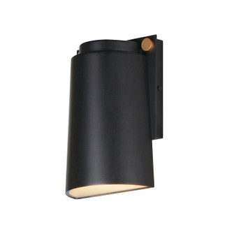 Rivet LED Outdoor Wall Sconce in Black / Antique Brass (16|42122BKAB)