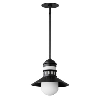 Admiralty One Light Outdoor Pendant in Black (16|35121SWBK)