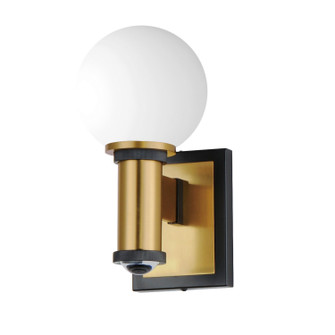 San Simeon LED Wall Sconce in Black / Natural Aged Brass (16|32482SWBKNAB)