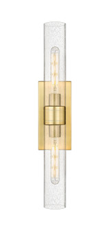 Downtown Urban Two Light Bath Vanity in Satin Gold (405|617-2W-SG-G617-11SDY)