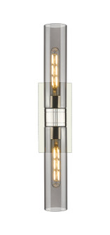 Downtown Urban Two Light Bath Vanity in Polished Nickel (405|617-2W-PN-G617-11SM)