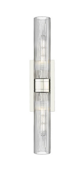 Downtown Urban Two Light Bath Vanity in Polished Nickel (405|617-2W-PN-G617-11SCL)