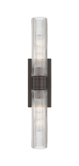 Downtown Urban LED Bath Vanity in Oil Rubbed Bronze (405|617-2W-OB-G617-11SCL)