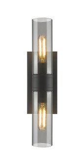 Downtown Urban LED Bath Vanity in Matte Black (405|617-2W-BK-G617-8SM)