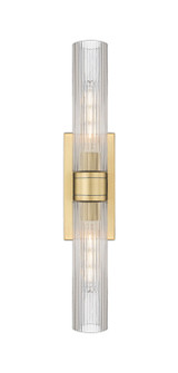 Downtown Urban LED Bath Vanity in Brushed Brass (405|617-2W-BB-G617-11SCL)