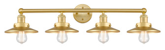 Edison Four Light Bath Vanity in Satin Gold (405|616-4W-SG-M4-SG)