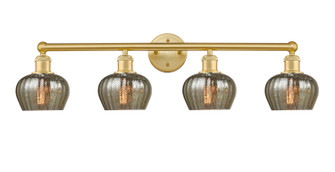 Edison Four Light Bath Vanity in Satin Gold (405|616-4W-SG-G96)