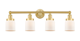 Edison Four Light Bath Vanity in Satin Gold (405|616-4W-SG-G51)