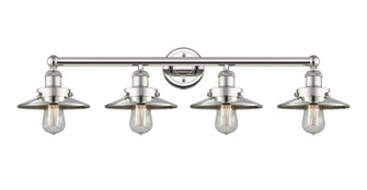 Edison Four Light Bath Vanity in Polished Nickel (405|616-4W-PN-M1-PN)