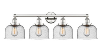 Edison Four Light Bath Vanity in Polished Nickel (405|616-4W-PN-G74)