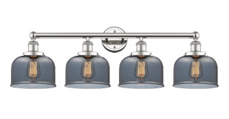 Edison Four Light Bath Vanity in Polished Nickel (405|616-4W-PN-G73)