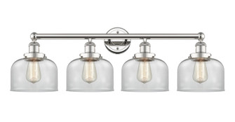 Edison Four Light Bath Vanity in Polished Nickel (405|616-4W-PN-G72)