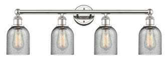 Edison Four Light Bath Vanity in Polished Nickel (405|616-4W-PN-G257)
