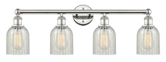 Edison Four Light Bath Vanity in Polished Nickel (405|616-4W-PN-G2511)