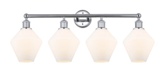 Edison Four Light Bath Vanity in Polished Chrome (405|616-4W-PC-G651-8)