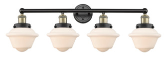 Edison Four Light Bath Vanity in Black Antique Brass (405|616-4W-BAB-G531)