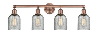 Edison Four Light Bath Vanity in Antique Copper (405|616-4W-AC-G257)
