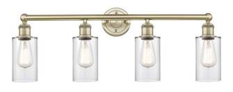 Edison Four Light Bath Vanity in Antique Brass (405|616-4W-AB-G802)