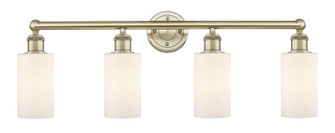 Edison Four Light Bath Vanity in Antique Brass (405|616-4W-AB-G801)