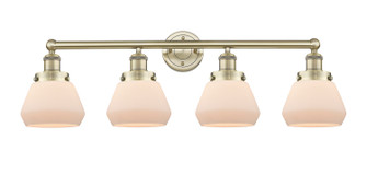Edison Four Light Bath Vanity in Antique Brass (405|616-4W-AB-G171)