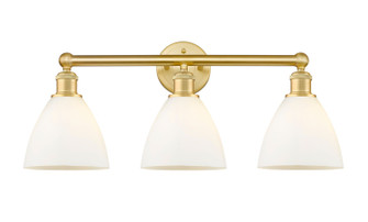 Edison Three Light Bath Vanity in Satin Gold (405|616-3W-SG-GBD-751)