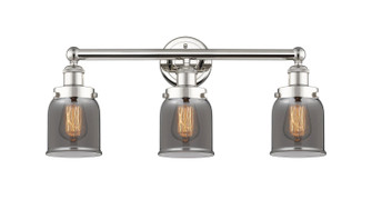 Edison Three Light Bath Vanity in Polished Nickel (405|616-3W-PN-G53)