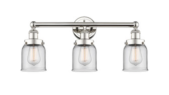 Edison Three Light Bath Vanity in Polished Nickel (405|616-3W-PN-G52)
