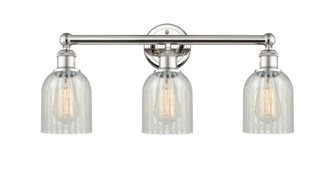 Edison Three Light Bath Vanity in Polished Nickel (405|616-3W-PN-G2511)